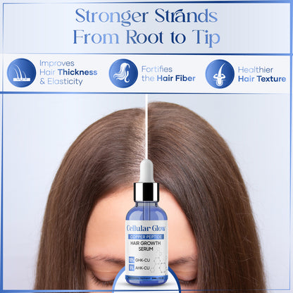Cellular Glow Hair Serum – 10% GHK-Cu + 5% AHK-Cu Peptides