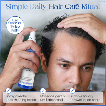 Cellular Glow Spray Hair Serum – 10% GHK-Cu + 5% AHK-Cu Peptides